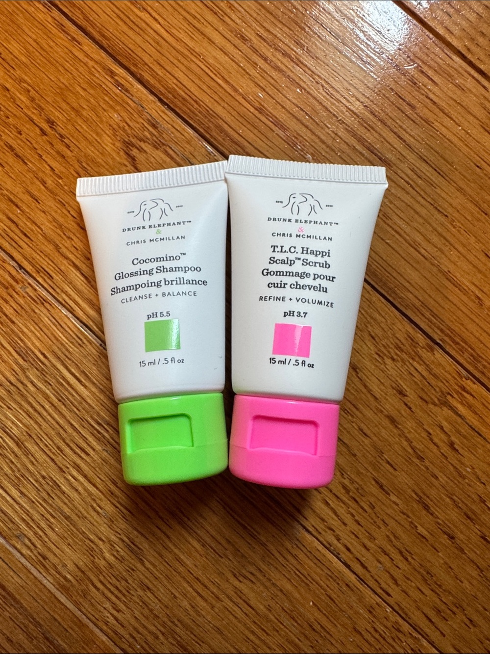 Drunk Elephant Glossing Shampoo and Scrub BRAND NEW